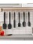 6lı Takım Yanmaz Üst Kalite Yapışmaz Mutfak Pasta Slikon Yumurta Fırçası Kaşık Bıçak Spatula Seti 3