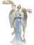 Veronese Porselen Güvercinli Melek Biblo 18x9x24,5 cm Dekoratif Obje 1