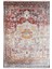 7/24 Retro Tarzı 80 x 150 Toz Barındırmaz Viskon Yolluk Halı 7801-KAHVE 1