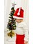 Bebek Noel Şapkası - Yılbaşı Şapkası - Polar Yıl Başı Şapkası - Noel Baba Şapkası Bebek Ebat 2