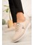 Kadın Emil Shoes Günlük Bağcıklı Bej Ayakakkabı 1