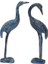 Metal Ikili Flamingo Seti 36 cm Biblo Dekoratif Hediyelik 1