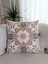 Bohemian Beige Desenli Kırlent Kılıfı | Çift Tarafı Baskılı Kırlent Kılıfı | 4'lü Takım Kırlent 4