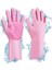Sihirli Isıya Dayanıklı Silikon Çok Amaçlı Bulaşık Eldiven Fırçası Magic Gloves 2