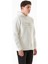 3 Iplik Yazı Baskılı Kapüşonlu Sweatshirt 2