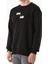 3 Iplik Kabartma Baskılı Bisiklet Yaka Sweatshirt 5