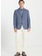 Regular Fit Indigo Erkek Ceket ACE042510094_CEKET Daos-B 2