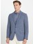 Regular Fit Indigo Erkek Ceket ACE042510094_CEKET Daos-B 3