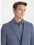 Regular Fit Indigo Erkek Ceket ACE042510094_CEKET Daos-B 4