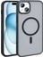 Apple iPhone 14 Plus Kılıf Magsafe Şarj Özellikli Mat Arka Yüzey Zore Sio Kapak 1