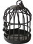 1/12 Ölçekli Dollhouse Minyatür Siyah Metal Birdcage Model Mobilya Malzemeleri (Yurt Dışından) 2