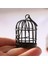 1/12 Ölçekli Dollhouse Minyatür Siyah Metal Birdcage Model Mobilya Malzemeleri (Yurt Dışından) 3