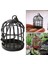 1/12 Ölçekli Dollhouse Minyatür Siyah Metal Birdcage Model Mobilya Malzemeleri (Yurt Dışından) 5
