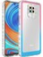 Xiaomi Redmi Note 9 Pro Kılıf Simli ve Renk Geçiş Tasarımlı Lens Korumalı Zore Park Kapak 1