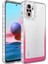 Xiaomi Redmi Note 10 Kılıf Simli ve Renk Geçiş Tasarımlı Lens Korumalı Zore Park Kapak 1