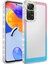 Xiaomi Redmi Note 11 Pro 5g Kılıf Simli ve Renk Geçiş Tasarımlı Lens Korumalı Zore Park Kapak 1
