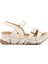 Olimba Anatomik Taban Taban Kadın Sandalet - Bej - 38 1