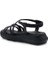 Çapraz Cilt Kadın Sandalet - Siyah - 37 4