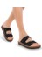 Yuna Anatomik Taban Unisex Terlik - Nubuk Siyah - 37 2
