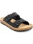 Yuna Anatomik Taban Unisex Terlik - Nubuk Siyah - 37 3