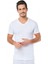 Erkek Ribana V Yaka T-Shirt 6'lı Ekonomik Paket SY0061 4