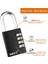 Safety1 Okul Spor Salonu Dolabı, Spor Dolabı, Çit, Alet Kutusu, Kapı, Kasa, Çile Depolama Için Şifreli Kilit 4 Haneli Asma Kilit (Gümüş, 1,5 Inç (4 Haneli)) (Yurt Dışından) 4