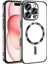 Apple iPhone 16 Pro Kılıf Kamera Korumalı Magsafe Wireless Şarj Özellikli Demre Kapak 1