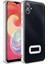 Galaxy A06 Uyumlu Kılıf Kamera Korumalı Logo Gösteren Omega Kapak-Gümüş 1