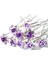 Mor Tarzı Moda Şık Kadın Çiçek Takı Düğün Saç Aksesuarı Klips Kristal Çiçek Tokaları Taşlı Saç Tokası (Yurt Dışından) 1