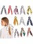 No.18 Boyutu Kadınlar Için Ponytail Eşarp Elastik Saç Tokası Hair Bow Bağları Scrunchies Saç Bantları Çiçek Baskılı Kurdele Saç Bandı (Yurt Dışından) 1