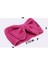 Pembe Tarzı Kadın Bayan Moda Örgü Büyük Kurdeleli Turban Bere Örme Kafa Bandı Kış Kulak Isıtıcı Baş Bandı Saç Bandı (Yurt Dışından) 4