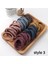 Stil 4 Kızlar Için Düz Renkli Büyük Kauçuk Bandana Toka Saç Lastiği Saç Aksesuarları Türk Kız Saç Aksesuarları Takımları (Yurt Dışından) 3