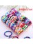 C (100pcs/Set) Şeker Renkli Naylon Saç Bandı Kızlar Yumuşak Elastik Saç Bandı Bağcık Kauçuk Bantlar Çocuklar Saç Aksesuarları (Yurt Dışından) 1