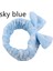 Gök Mavisi Tarzı Güzellik Büyük Kurdele Nokta Çizgili Yumuşak Duş Saç Bandı Wrap Banyo Spa Makyaj Baş Bandı (Yurt Dışından) 1