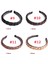 No.9 Boyutu Moda Kıvrımlı Peruk Örgü Saç Bantları Headband Kadın Bayan Parti Saç Aksesuarları (Yurt Dışından) 5