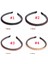No.10 Boyutu Moda Kıvrımlı Peruk Örgü Saç Bantları Headband Kadın Bayan Parti Saç Aksesuarları (Yurt Dışından) 3