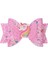 Pembe Tarzı Pembe Unicorn Glitter Saç Kurdele Saç Klipsi Gökkuşağı Saç Tokası Kız Çocuk Butik Kart Hediye Saç Aksesuarları (Yurt Dışından) 1