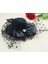 Siyah Stil Kadın Yay Parti Kostümü Kürk Şapka Kız Dantel Mini Şapka Dekorasyon Çiçek Iplik Toka Fascinator Bayan Saç Klipsi Tüy Şık (Yurt Dışından) 1