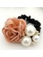 Pembe Tarzı Moda Inci Gül Çiçeği Saç Halkası, Kadın Saç Stil Elastik Saç Halkası, Saç Aksesuarları Wh#10 (Yurt Dışından) 3