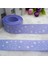 Açık Mor Tarzı Yeni 5 Metre 1'' Yıldız Baskılı Grosgrain Kurdele Saç Kurdelesi Kendin Yap - E-Ticaret (Yurt Dışından) 1