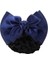 Ilmek Mavi Dört Köşeli Gül Saten Saç Ağı Ağ Kurdele Tokası Saç Tokaları Saç Kapak (Yurt Dışından) 1