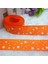 Turuncu Tarzı Yeni 5 Metre 1'' Yıldız Baskılı Grosgrain Kurdele Saç Kurdelesi Kendin Yap - E-Ticaret (Yurt Dışından) 1