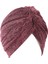 Koyu Kırmızı Tarzı 1 Parça Moda Unisex Parıltılı Hint Stil Turban Başlık Şapka Kep Cloche Saç Kapağı (Yurt Dışından) 1