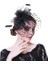 No.3 Boyutu Bayan Düğün Partisi Baş Tacı Fascinator Çiçek Toka Tüy Taç (Yurt Dışından) 4