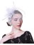 No.3 Boyutu Bayan Düğün Partisi Baş Tacı Fascinator Çiçek Toka Tüy Taç (Yurt Dışından) 5
