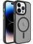 Apple iPhone 14 Pro Max Kılıf Mat Arka Yüzey Wireless Şarj Özellikli Zore Flet Magsafe Kapak 1