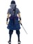 Naruto Blaster Anime Ayakta Duruş Tutma Sasuke Uchiha Kan Rölesi Sınır Çizgisi El Kuklası Modeli (Yurt Dışından) 2