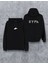 türk Bozkurt Özel Tasarım Baskılı Unisex Kapşonlu Çift Taraflı Sweatshirt Hoodie 1
