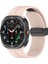 Samsung Galaxy Watch 7 Ultra 47MM Uyumlu Manyetik Mıknatıslı Band Silikon Kordon Kayış 1