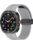 Samsung Galaxy Watch 7 Ultra 47MM Uyumlu Manyetik Mıknatıslı Band Silikon Kordon Kayış 1